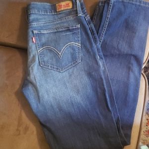 Levi's 524 skinny jeans